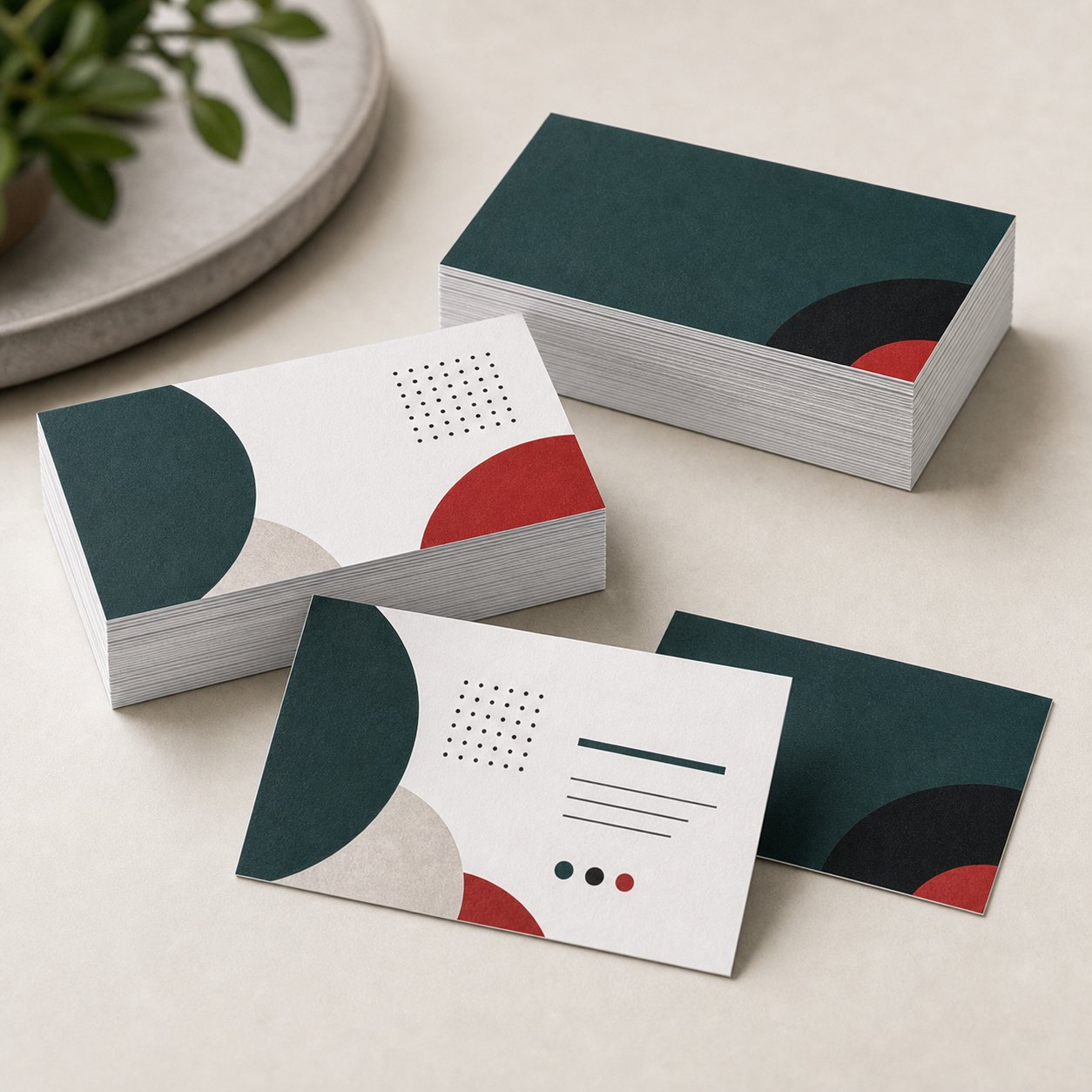 Business card sample